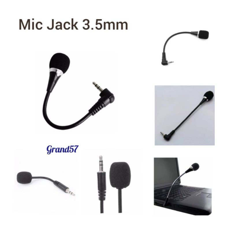 Jual Mic jack mini 3.5mm pc laptop stereo mik speaker studio Shopee