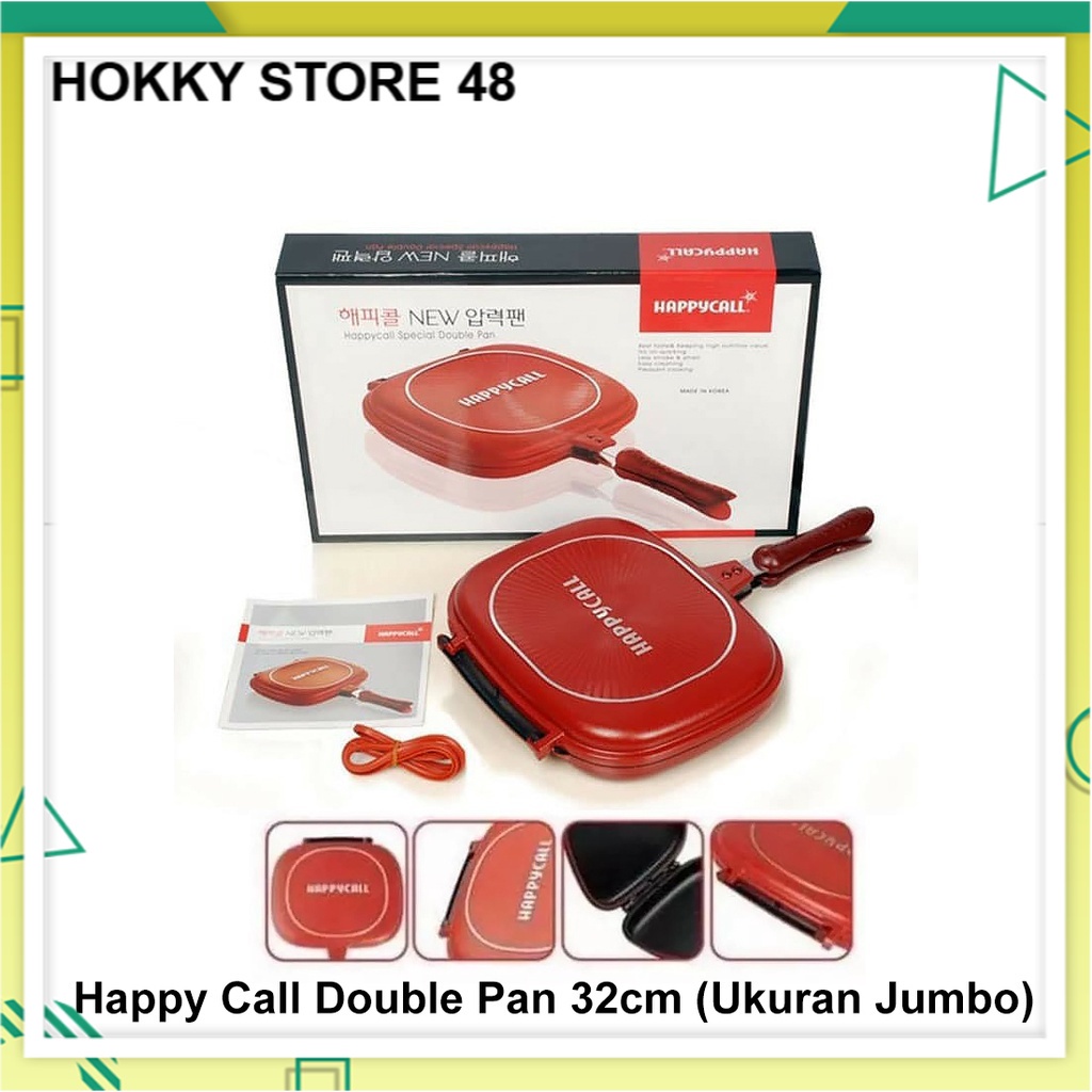 Happycall Double Pan 32cm Jumbo d,C di DDS