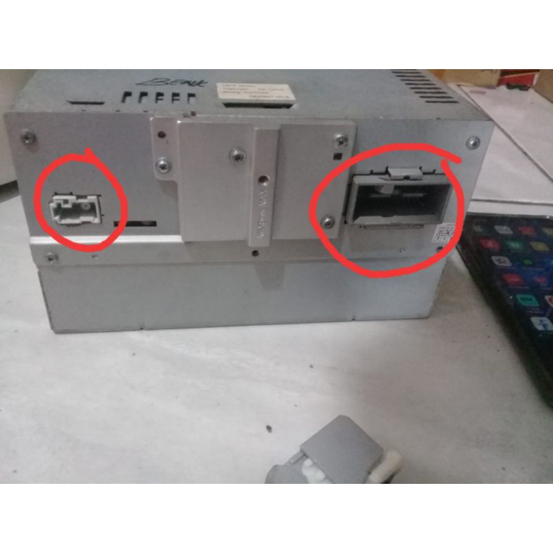 Jual Soket radio tape JVC KW R500 kabel socket head unit jvc kw r500 1 ...