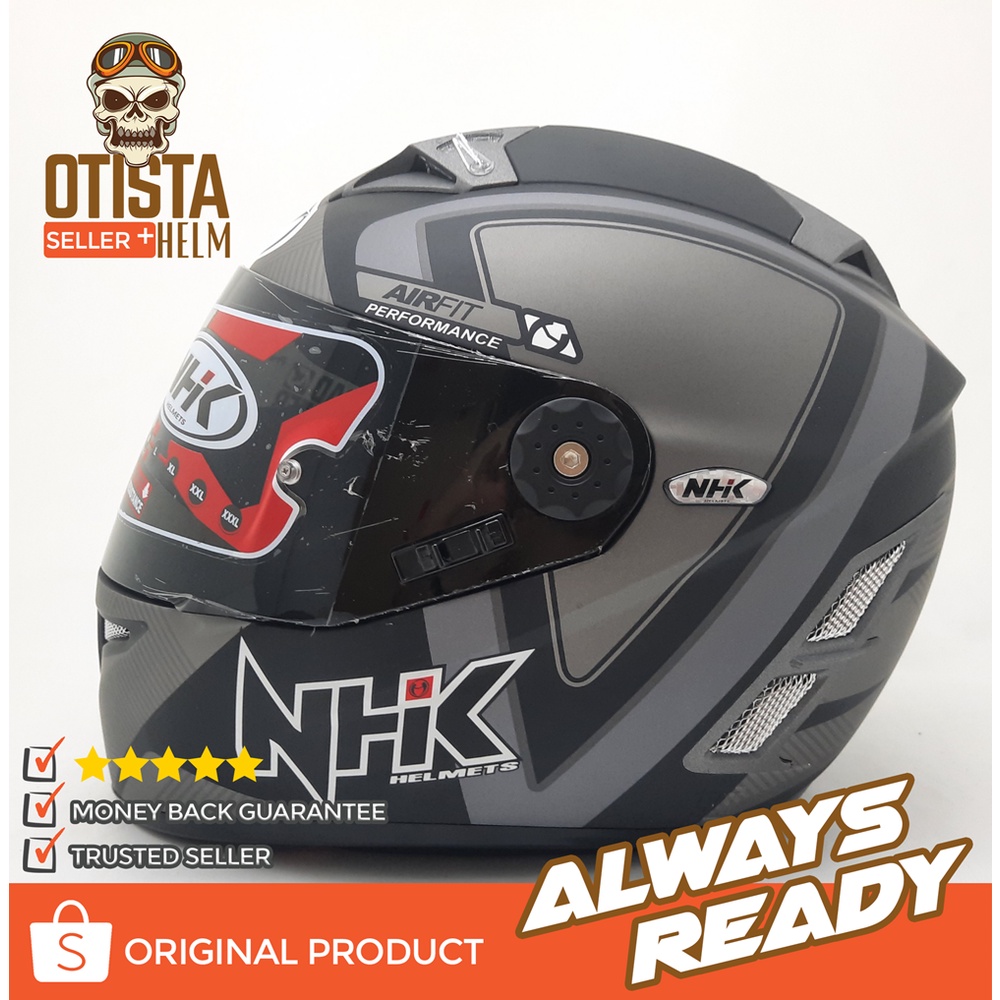 Nhk Terminator Jenis Helm Nhk Full Face Helm Nhk Terminator Full