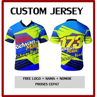 Jual Jersey Racing 702 Printing Custom | Shopee Indonesia