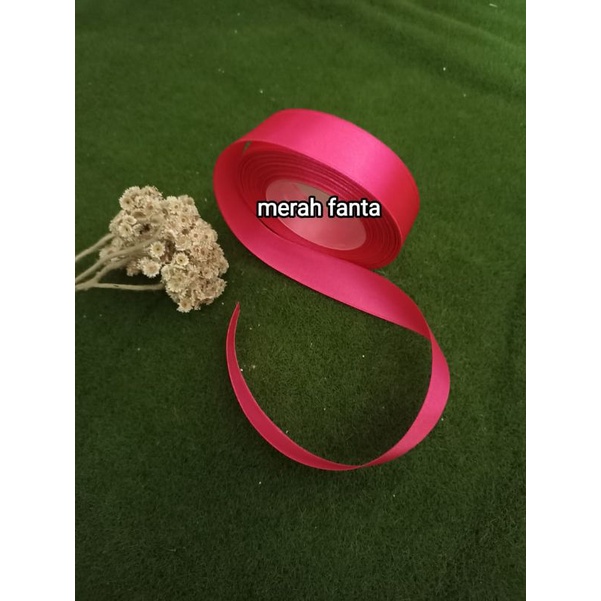 Jual Pita Satin 2cm Pita Buket Pita Kado Shopee Indonesia