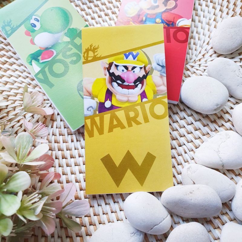 Jual Mario Bros Luigi Yoshi Wario Mini Long Notes Buku Catatan Tulis ...