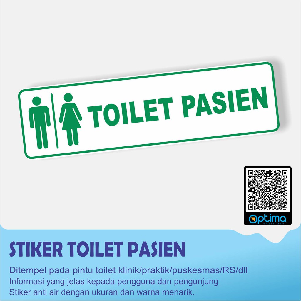 Jual Stiker Toilet Pasien Shopee Indonesia