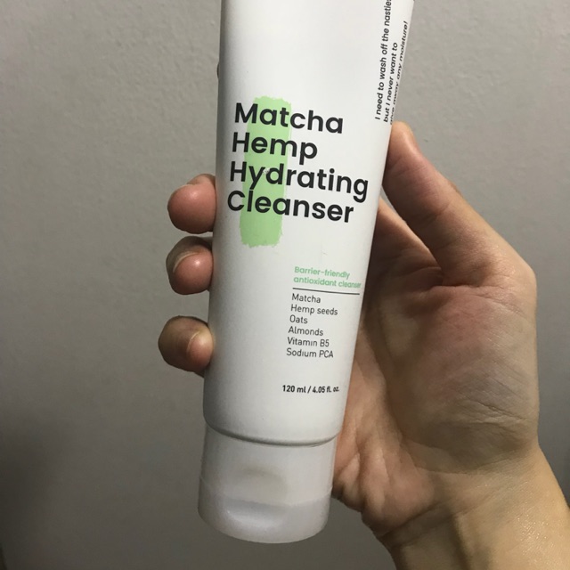 Jual Krave matcha hemp hydrating cleanser Shopee Indonesia