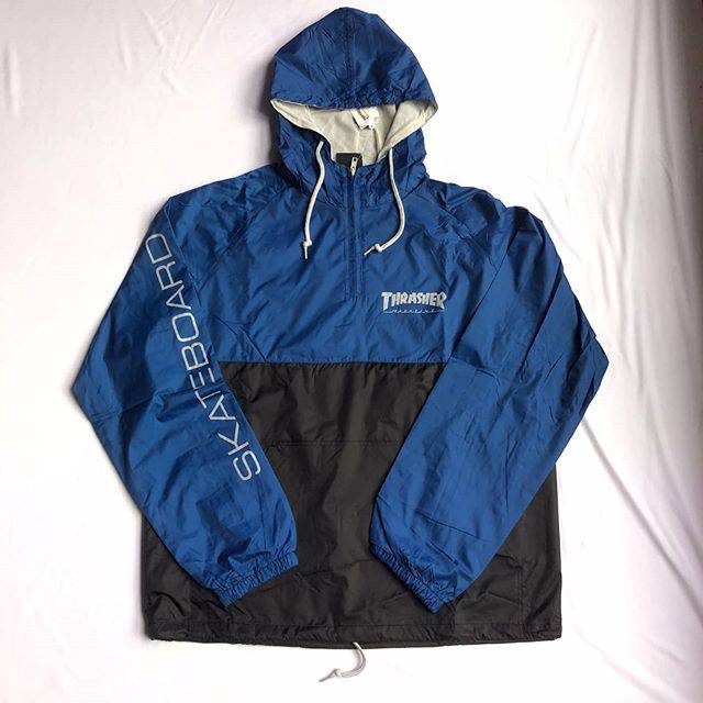 Jual Thrasher Mag Logo Anorak Jacket Shopee Indonesia