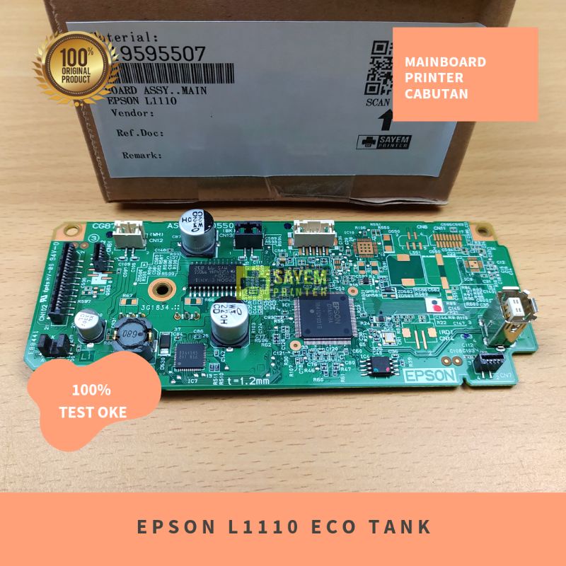 Jual Mobo Board Motherboard Mainboard Epson L1110 Eco Tank Murah Berkualitas Shopee Indonesia 6922