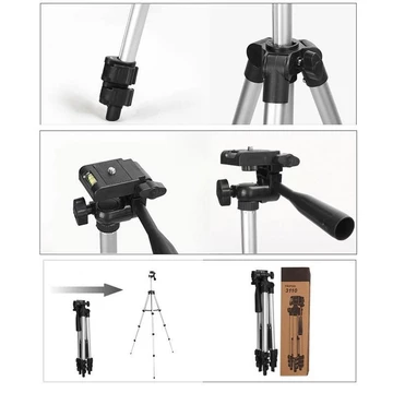 Tripod 3120 Holder U Hp Kaki Stabilizer Tripod 1 Meter Hitam