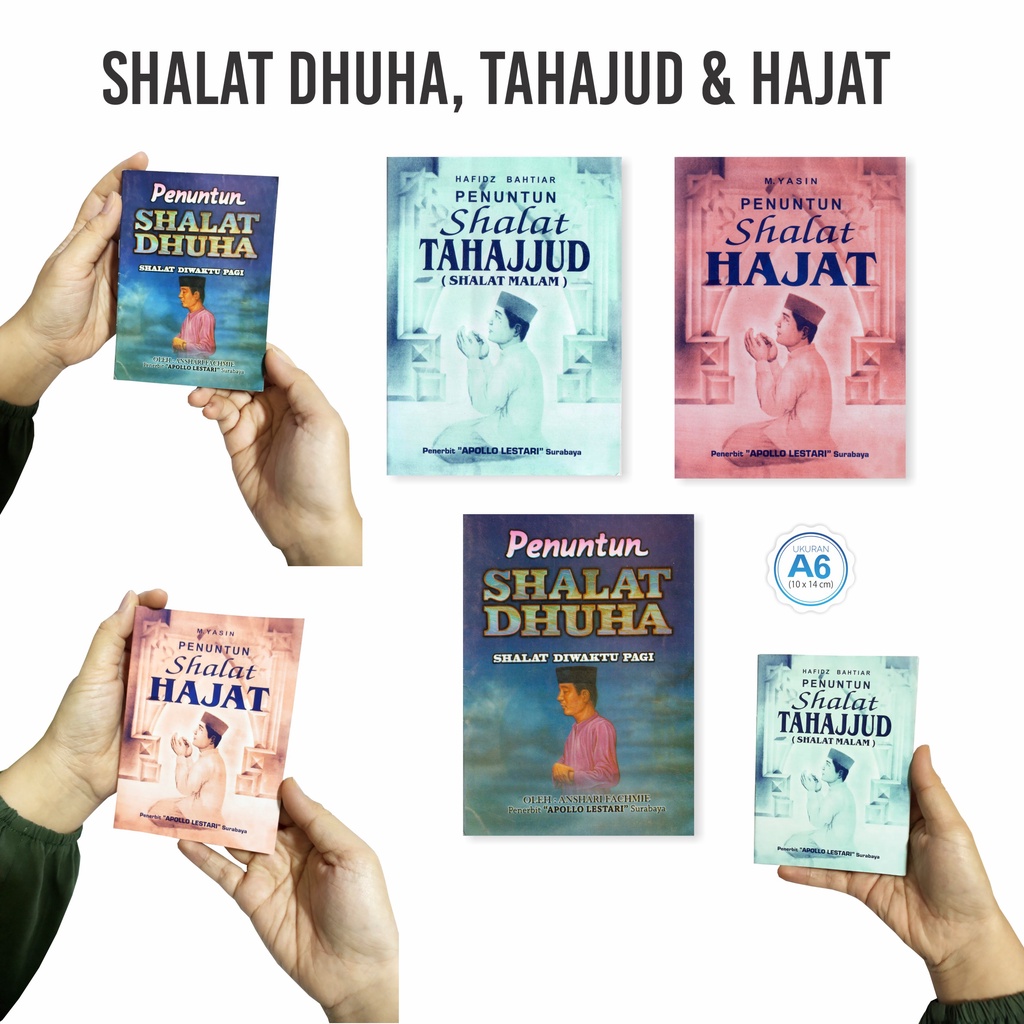 Jual Buku Islami Panduan Penuntun Shalat Hajat Dhuha Shalat Diwaktu ...