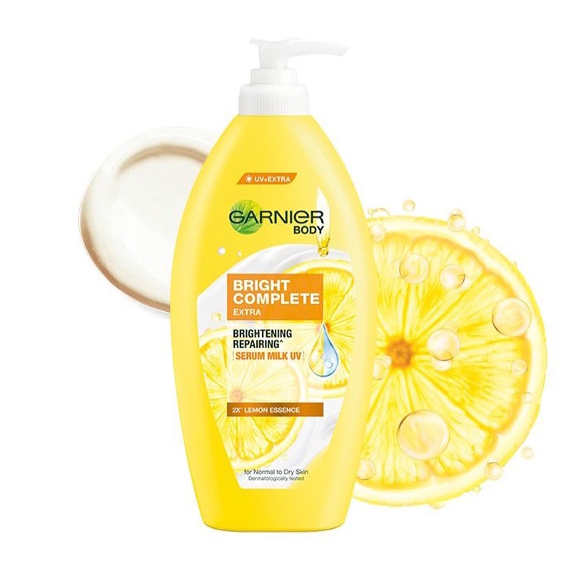 Jual Garnier Body Lotion Bright Complete Extra Brightening Repairing ...