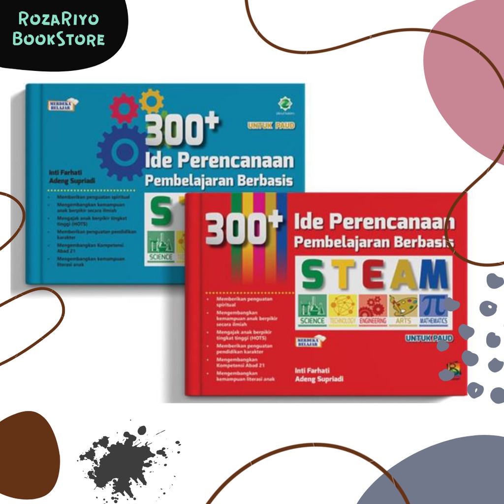 Jual Buku Panduan Guru Paud Tk Steam Loosepart 300 Ide Perencanaan