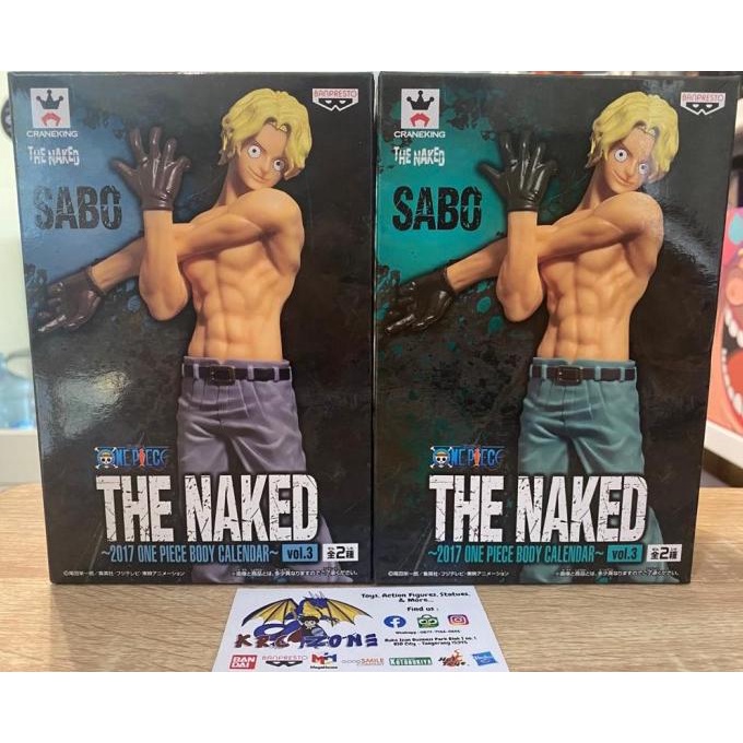 Jual Banpresto The Naked Body Calender One Piece Sabo Set Pcs Figure Shopee Indonesia