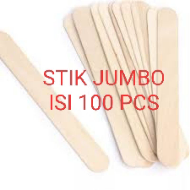 Jual Stik Es Krim Jumbo/Besar/Lebar Kualitas Nomer 1 TERHALUS dan