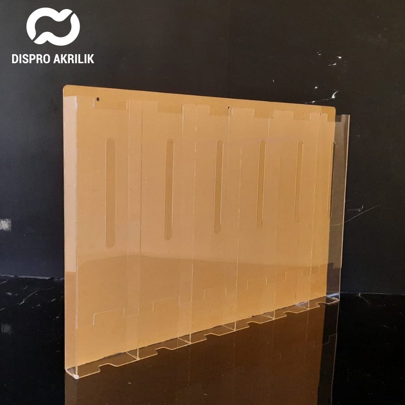 Jual Akrilik Display Rak Mie Instan ( 6 slot Dinding ) | Shopee Indonesia