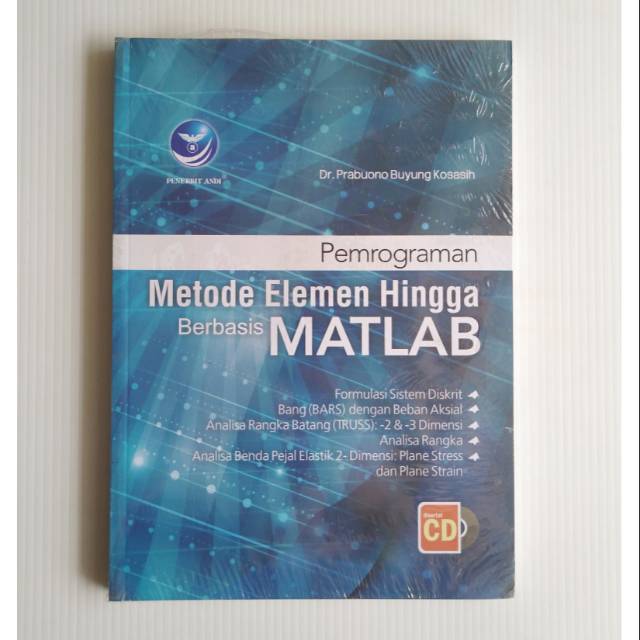 Jual BUKU ORIGINAL Buku Pemrograman Metode Elemen Hingga Berbasis ...