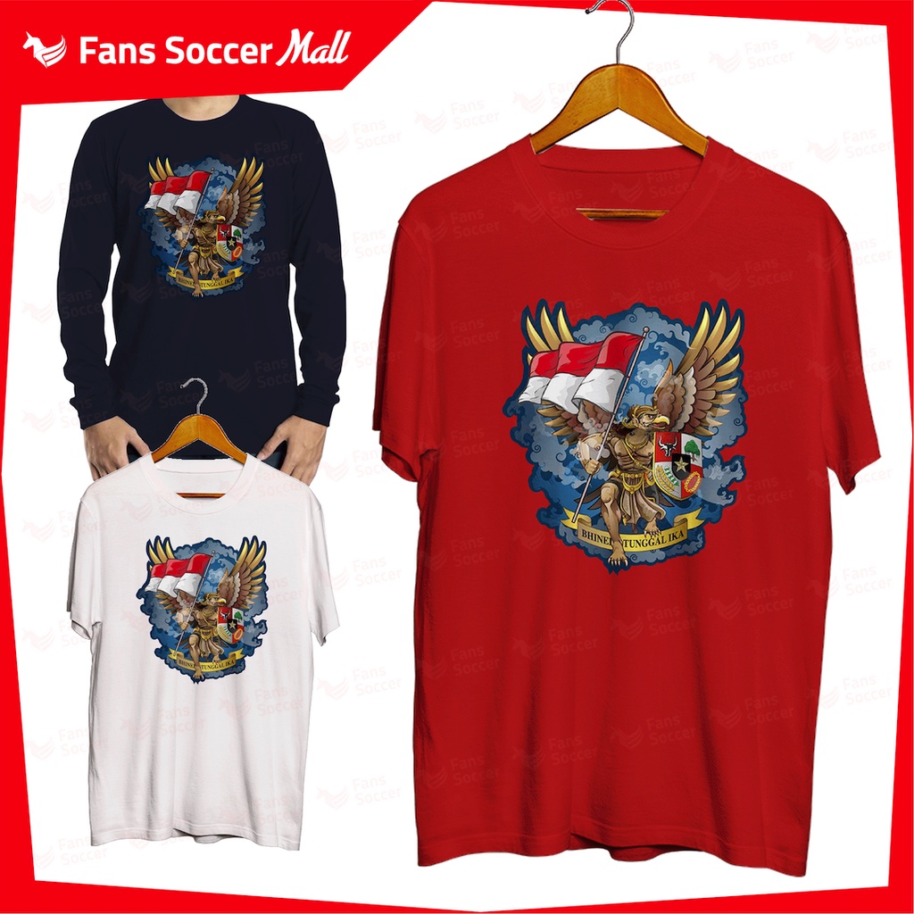 Jual FANS SOCCER | Kaos Garuda Gatot Kaca Indonesia 100% Cotton - Kaos ...