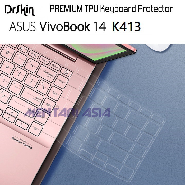 Jual Keyboard Protector ASUS VivoBook 14 K413 - DrSkin PREMIUM CLEAR ...