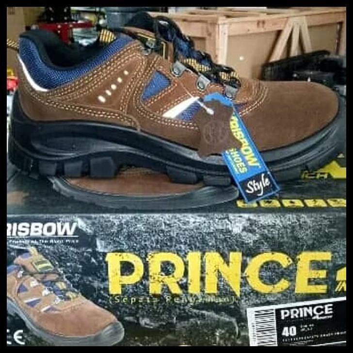 Jual Krisbow Safety Shoes Prince 4 Inch Cokelat Sepatu Safety Pengaman Shopee Indonesia