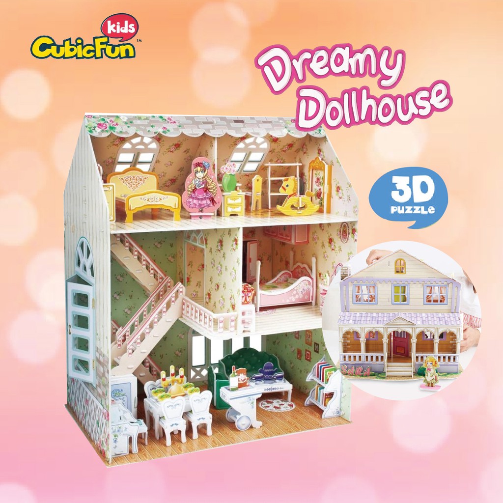 Dreamy dollhouse cheap 3d puzzle