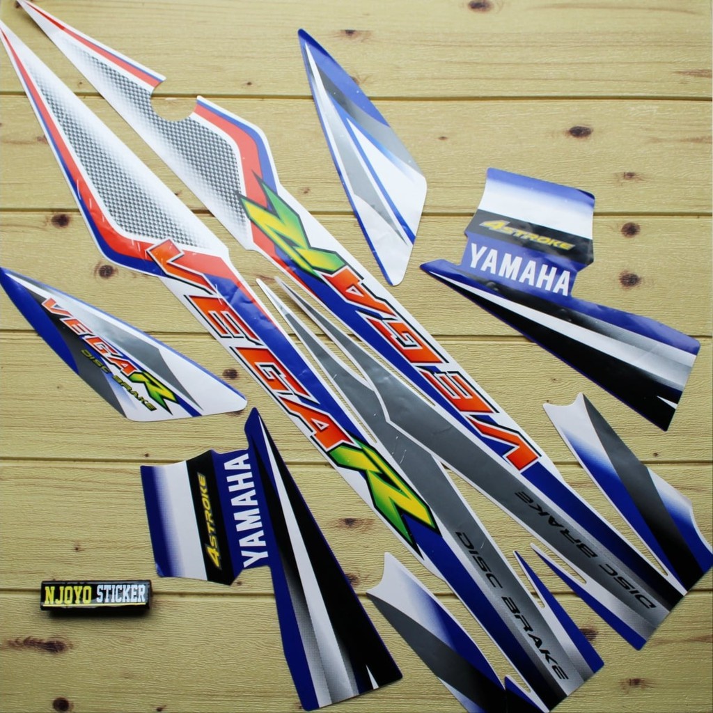 Jual STIKER STRIPING VEGA R 2004 BIRU PUTIH | Shopee Indonesia