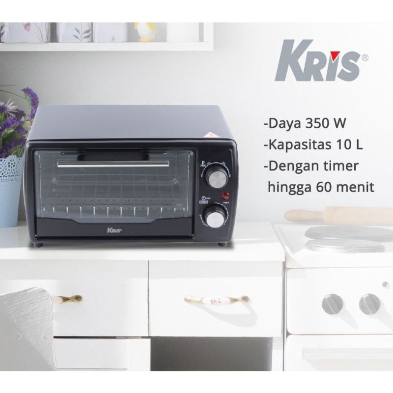 Jual KRIS Oven Toaster listrik 10 Liter 350 W Low Watt Hemat Listrik by ...