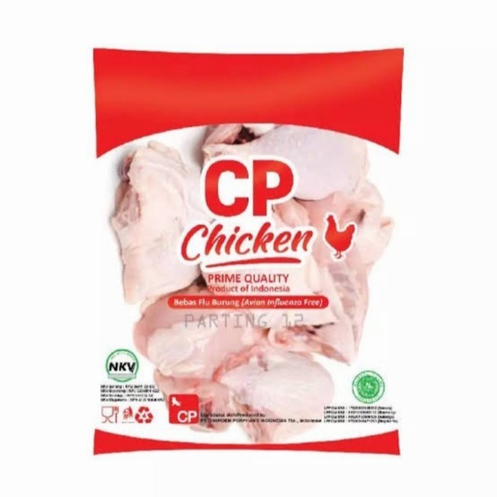 Jual Ayam Parting Frozen CP Chicken Prime Quality - 500 Gram | Shopee ...