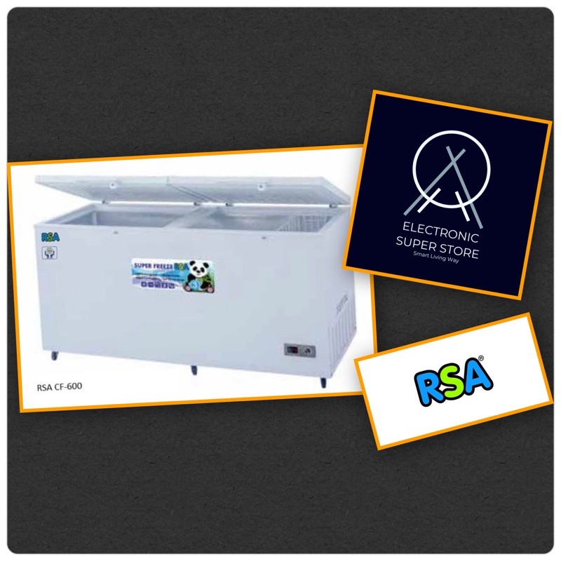 Jual CHEST FREEZER 600L RSA CF600 FAST FREEZING SUPER LOW WATT