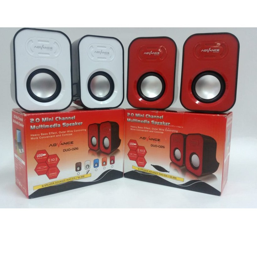 Speaker Advance Duo-026 dan Duo-01