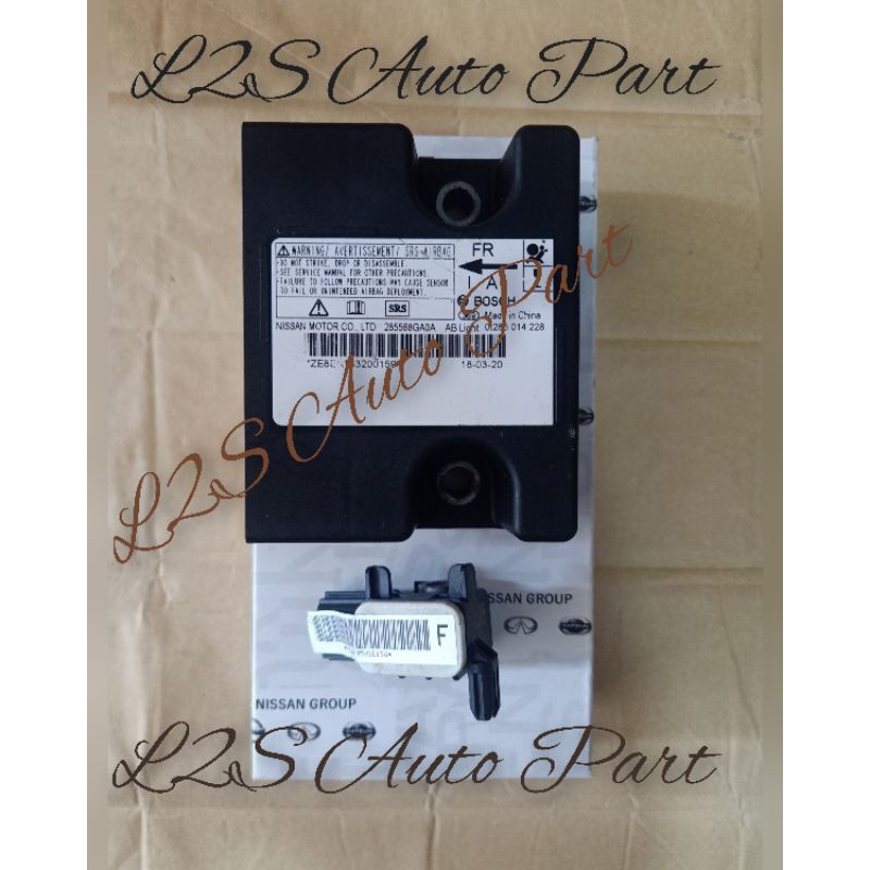 Jual Modul Airbag Modul Ecu Air Bag Modul Srs + Switch Datsun Go ...