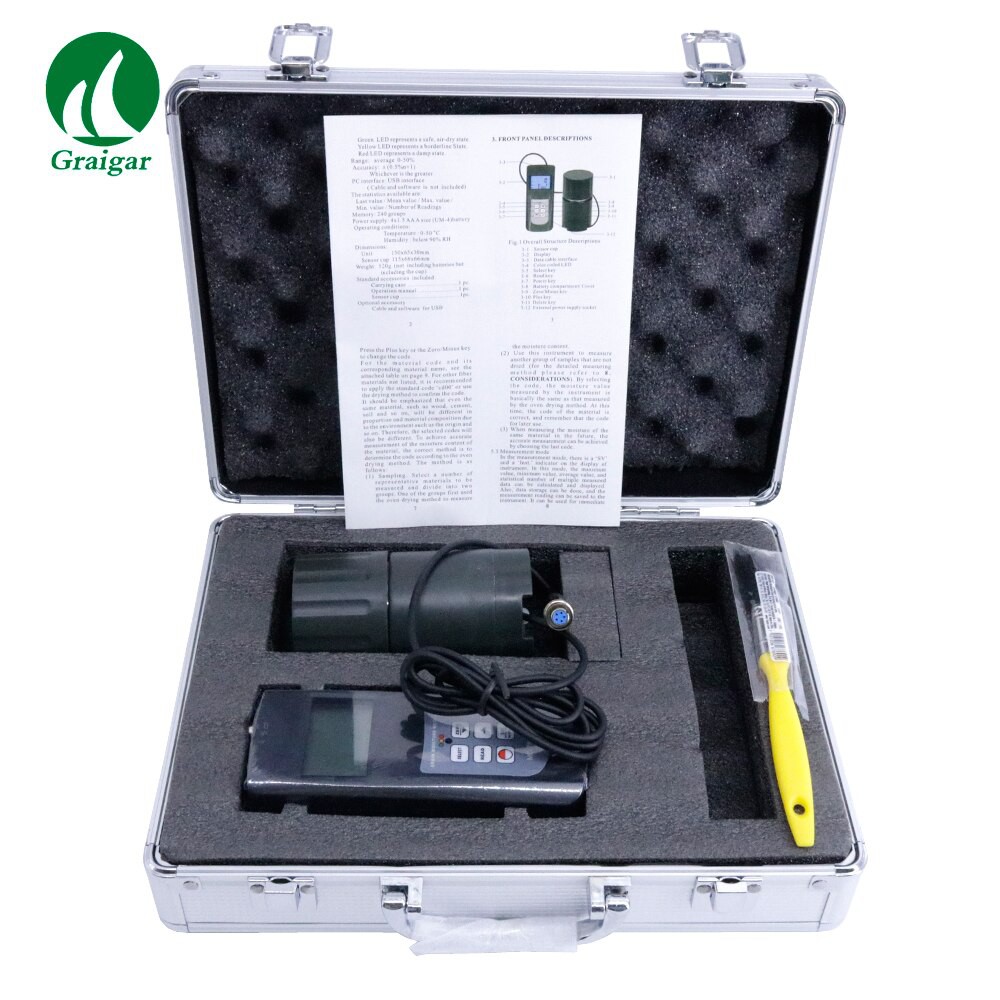 Jual Grain Moisture Meter Landtek MC7828G Ukur Kadar air MC7828G MC