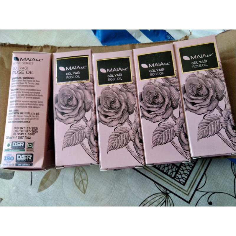Jual ROSE OIL MAIA MC 50ml dan 20ml , ORIGINAL TURKI 100
