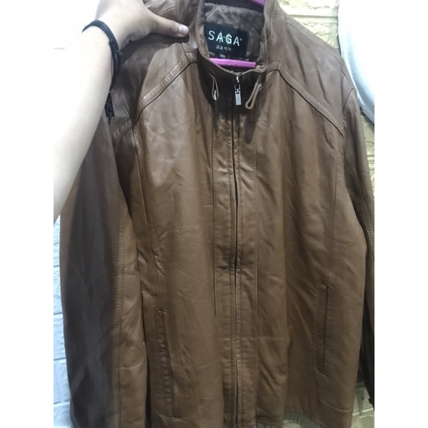 Jual Leather Jacket | Shopee Indonesia