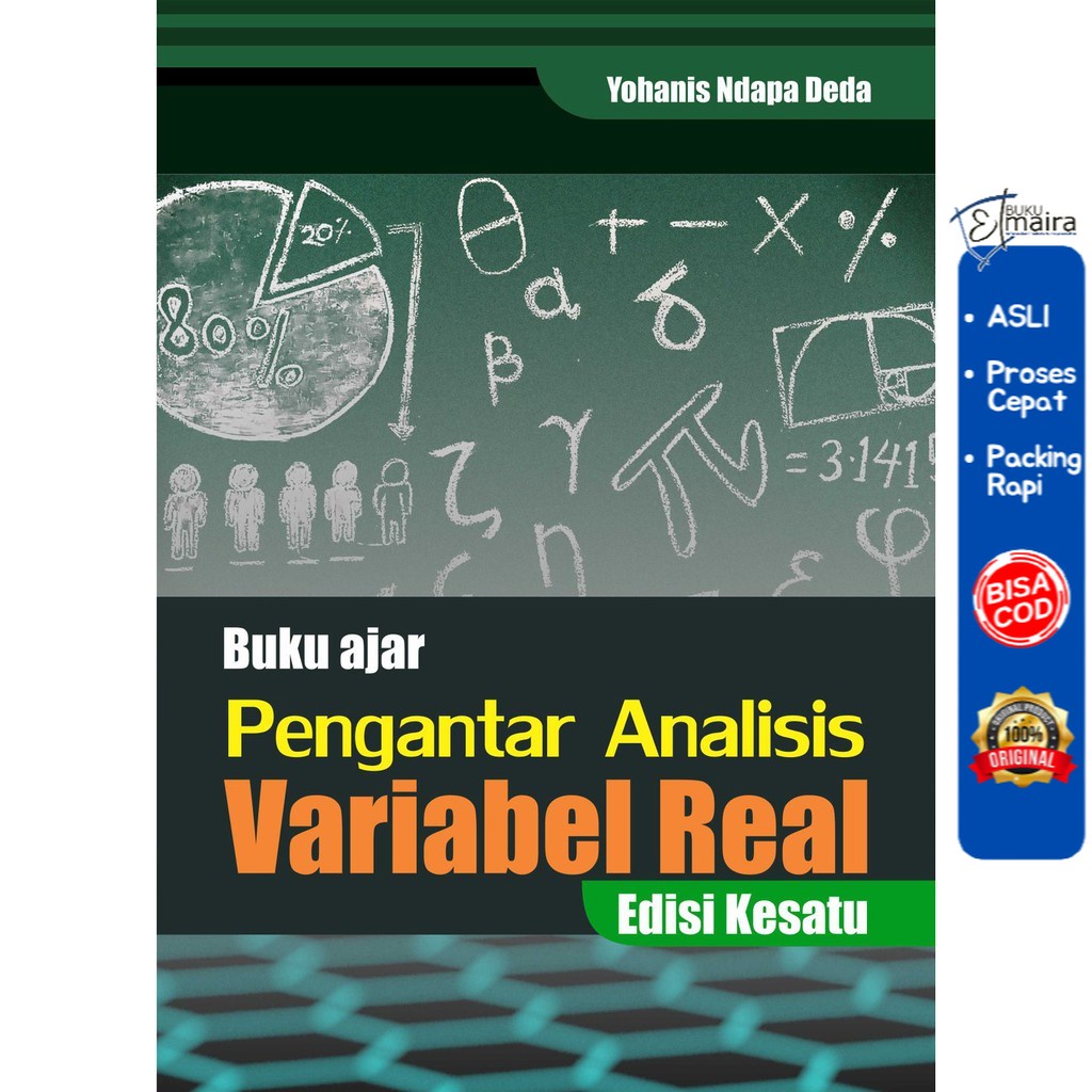 Jual Buku Ajar Pengantar Analisis Variabel Real - DEEPUBLISH | Shopee ...