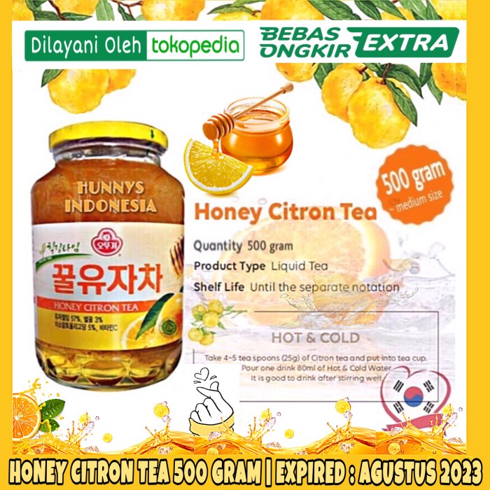 Jual Yuzu Korea Yujacha Honey Citron Tea Ottogi Original Korea Paket 05 Kg Shopee Indonesia 9584