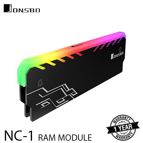 Jual HEATSINK MEMORY JONSBO NC-1 CASE RAM COOLER RGB Shopee