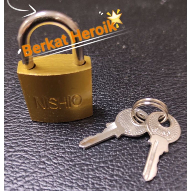 Jual Gembok 20/25/30/40 mm Kuning | Padlock Kuning | Shopee Indonesia