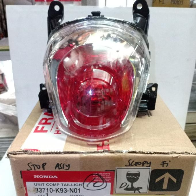 Jual Stop Lamp Assy Lampu Belakang Scoopy Fi Ori Hgp K N