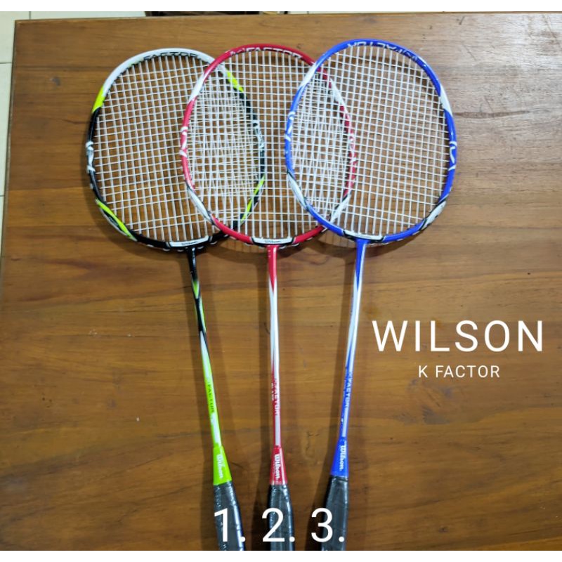 Jual Raket Wilson K FACTOR | Shopee Indonesia