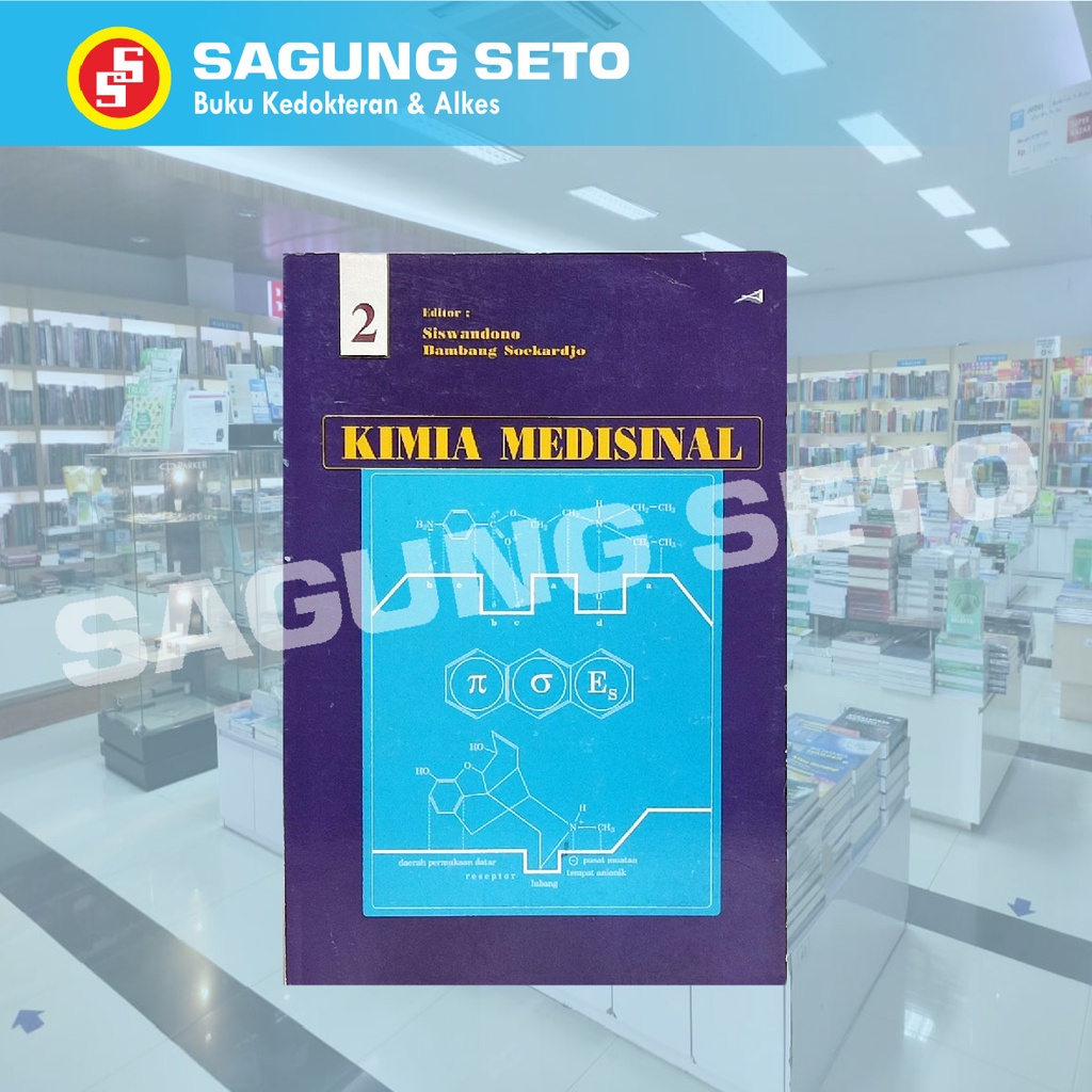 Jual BUKU KIMIA MEDISINAL 2 - SISWANDONO | Shopee Indonesia