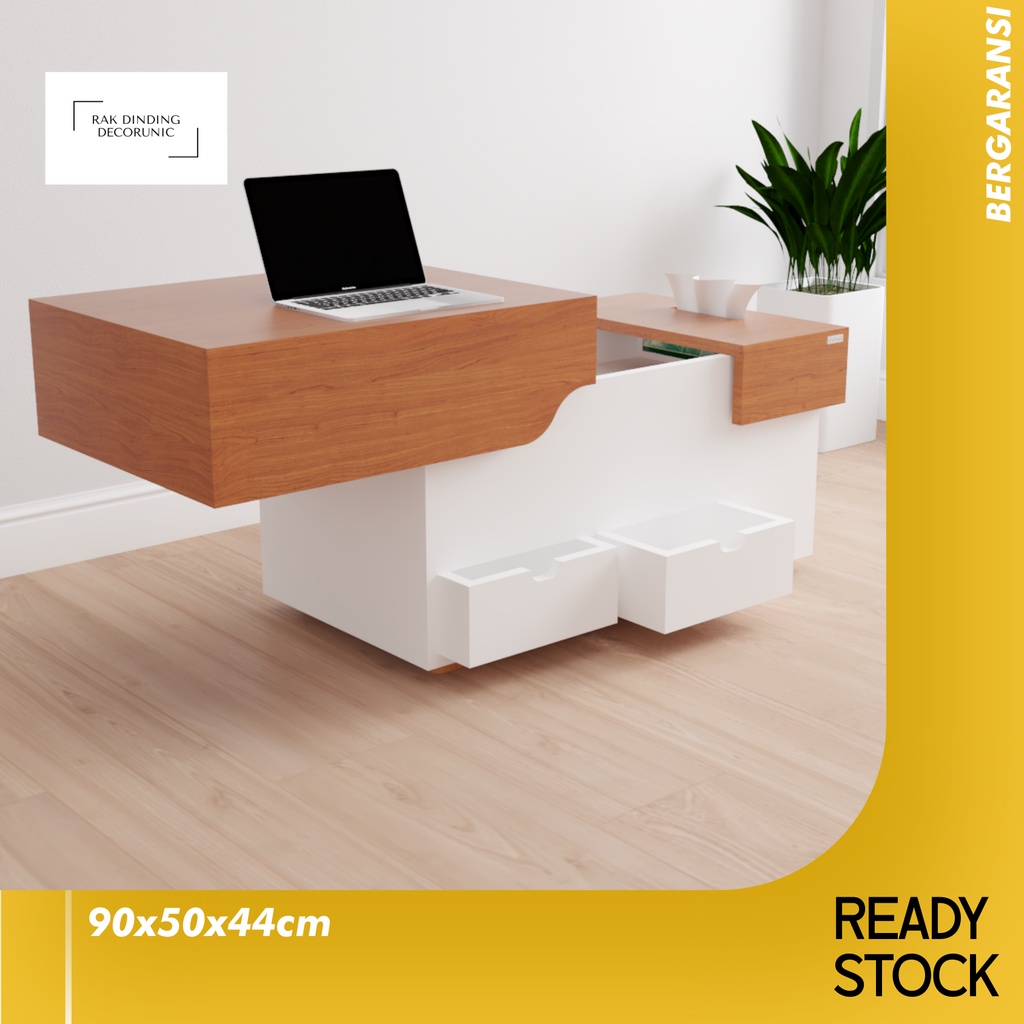 Jual Meja Tamu Multiguna Storage Table Minimalis Modern dan Meja ...