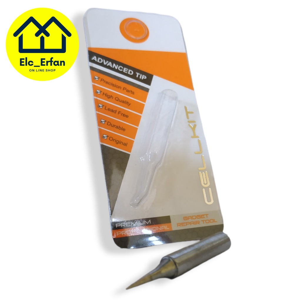 Jual Ujung Mata Solder Tip Slop Cellkit Metal Berkualitas Tahan Panas ...