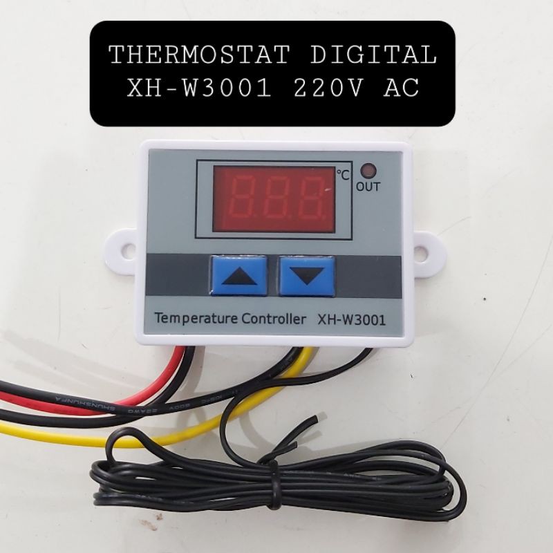 Jual XH W3001 Thermostat Digital TERMOSTAT DIGITAL XHW3001 220V AC