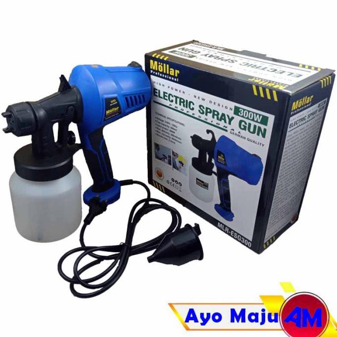 Jual Spray Gun Electric Mollar Esg Mesin Cat Semprot Elektrik Shopee Indonesia