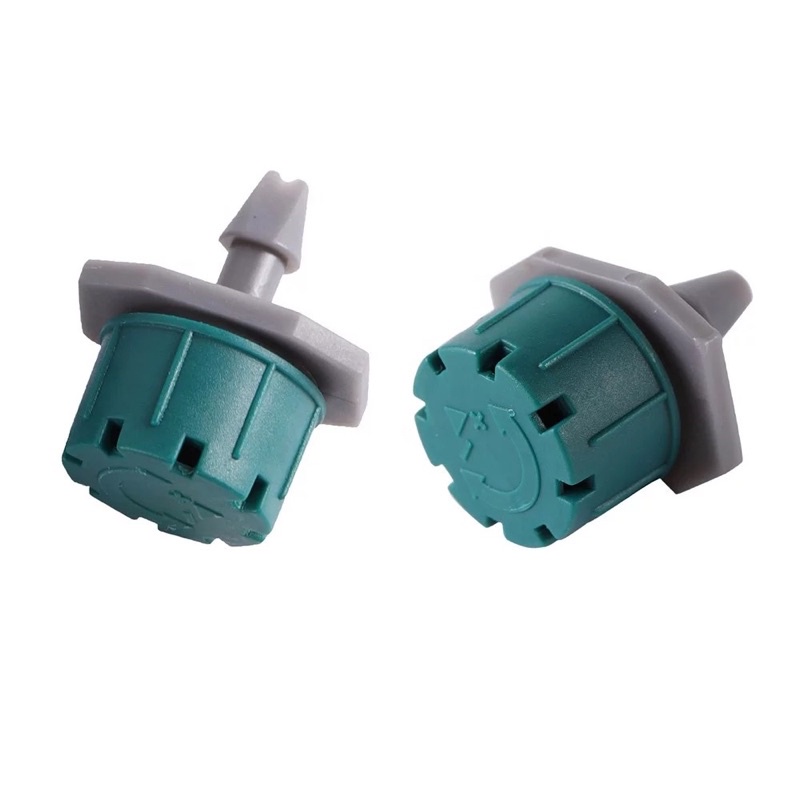 Jual Green Dripper 8 Holes 7mm Hidroponik Tetes Sprinkler Vortex Micro ...