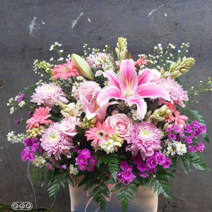 Jual rangkaian bunga untuk ucapan ulang tahun/Anniversary | Shopee