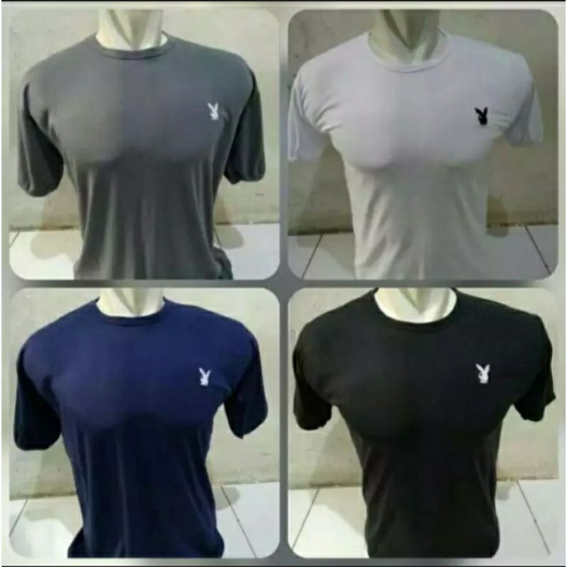 Jual Kaos Playboy Baju Kaos Dalam Polos Pria Play Boy / Kaos Dalam Pria
