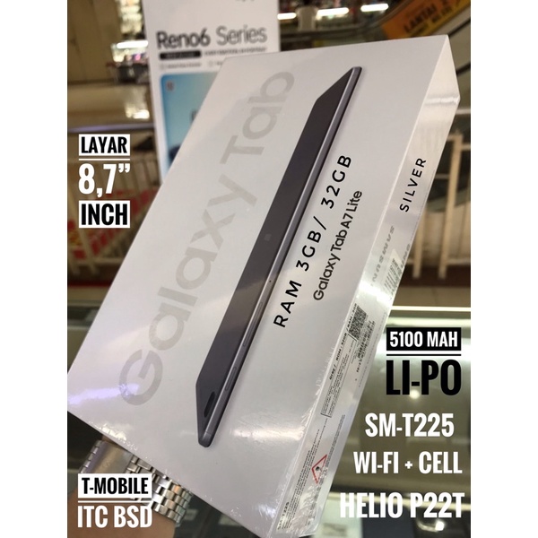 Jual SAMSUNG Galaxy TAB A7 Lite 8,7 inch SM-T225 - RAM 3GB 32GB ...