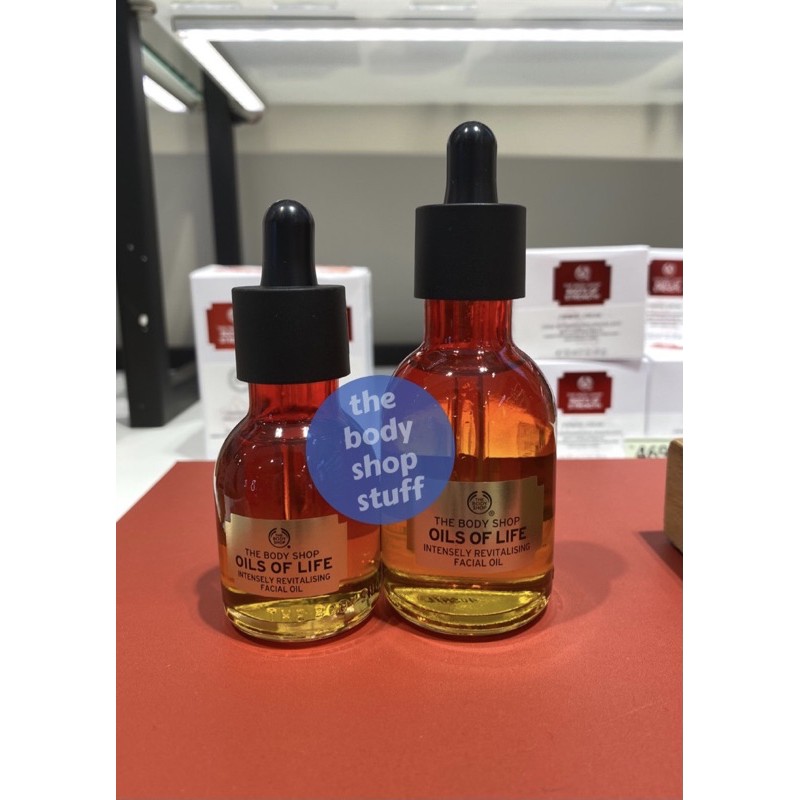 Jual The Body Shop Serum Oils of Life Intensely Revitalizing Facial Oil