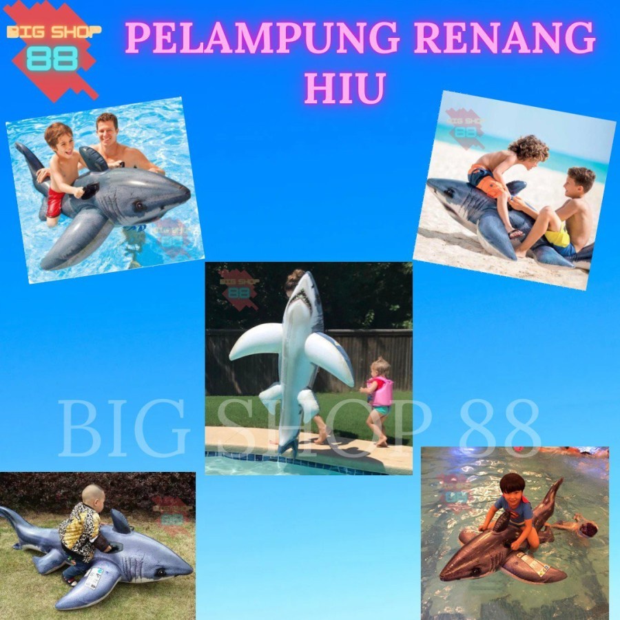 Jual RIDE ON FLOATIES PELAMPUNG ANAK INTEX SWAN BEBEK FLAMINGO UNICORN ...