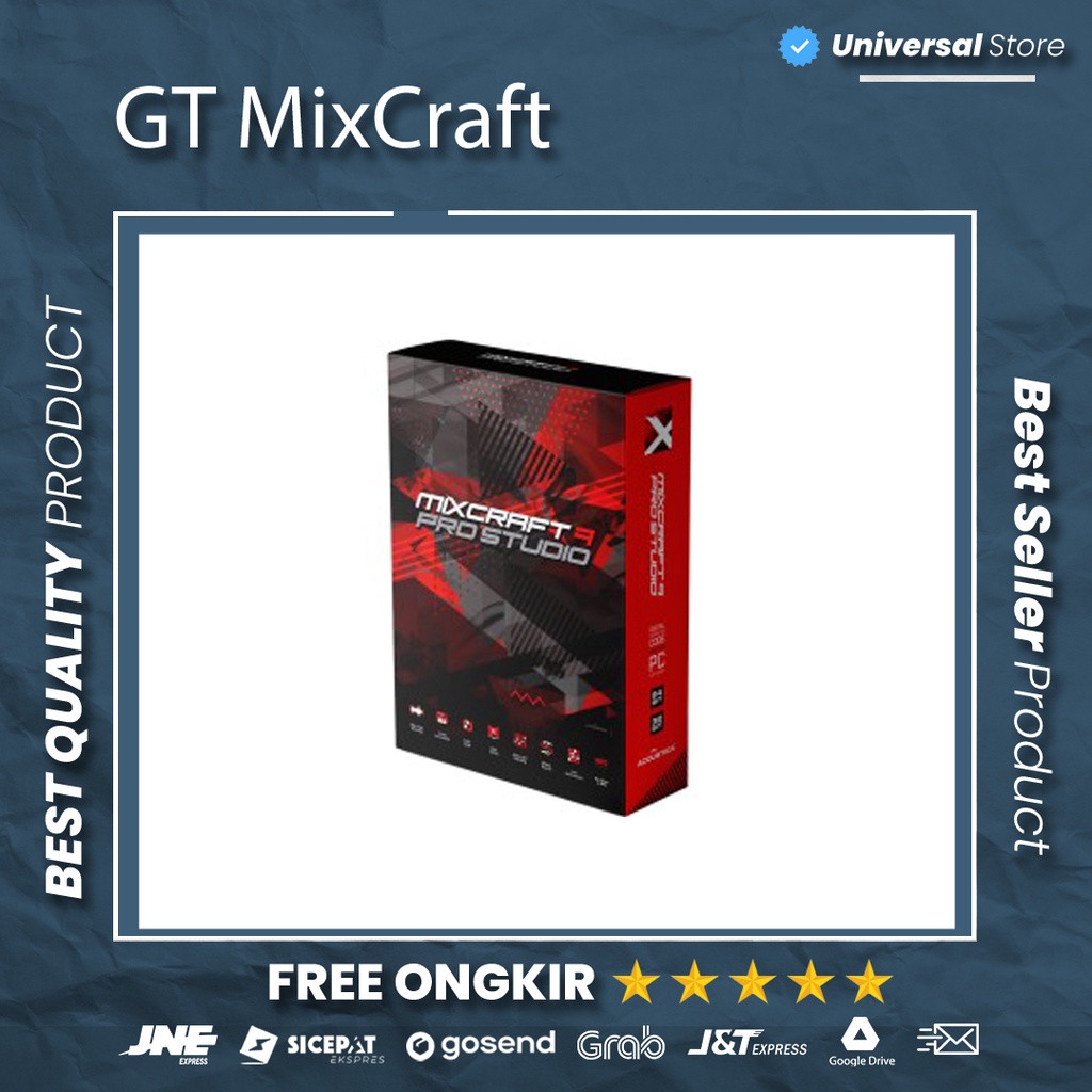 Jual Software Aplikasi GT MixCraft PRO Studio Full Version Terbaru ...